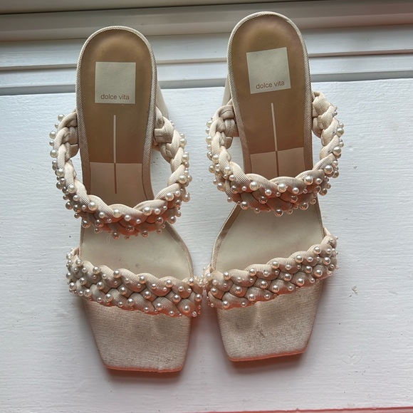 Dolce Vita Pearl Heels - Picture 1 of 3